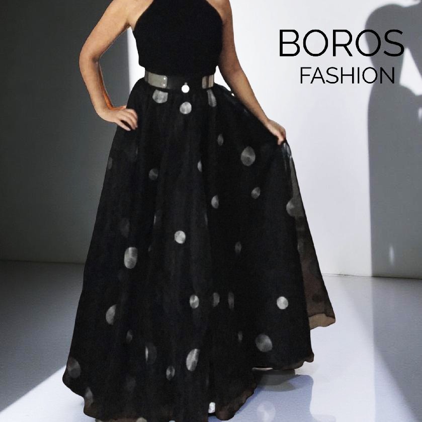 Dlouhá společenská sukně BOROS SK-L-OBL02